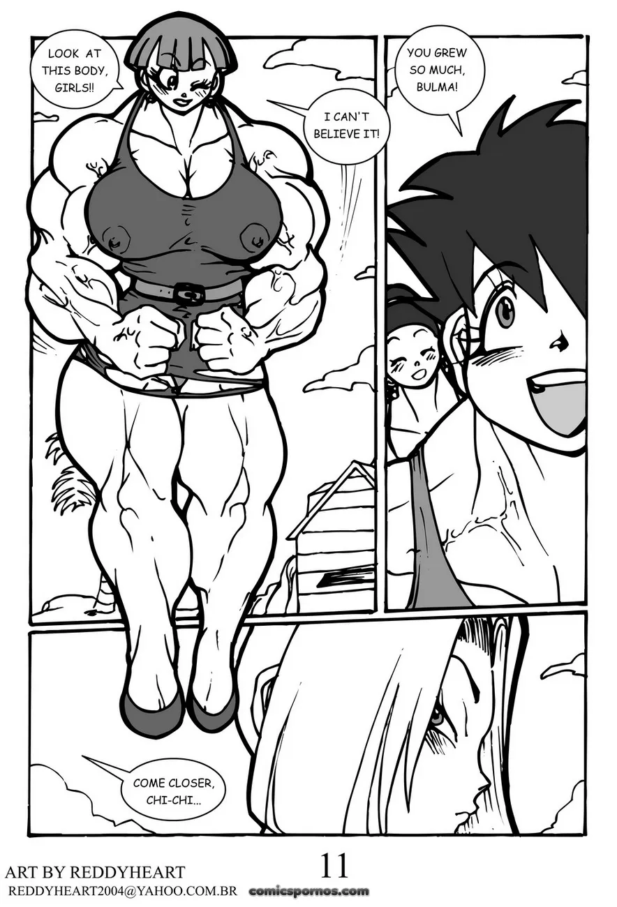 Dragon Ball Z Erotic Parody - Page 12
