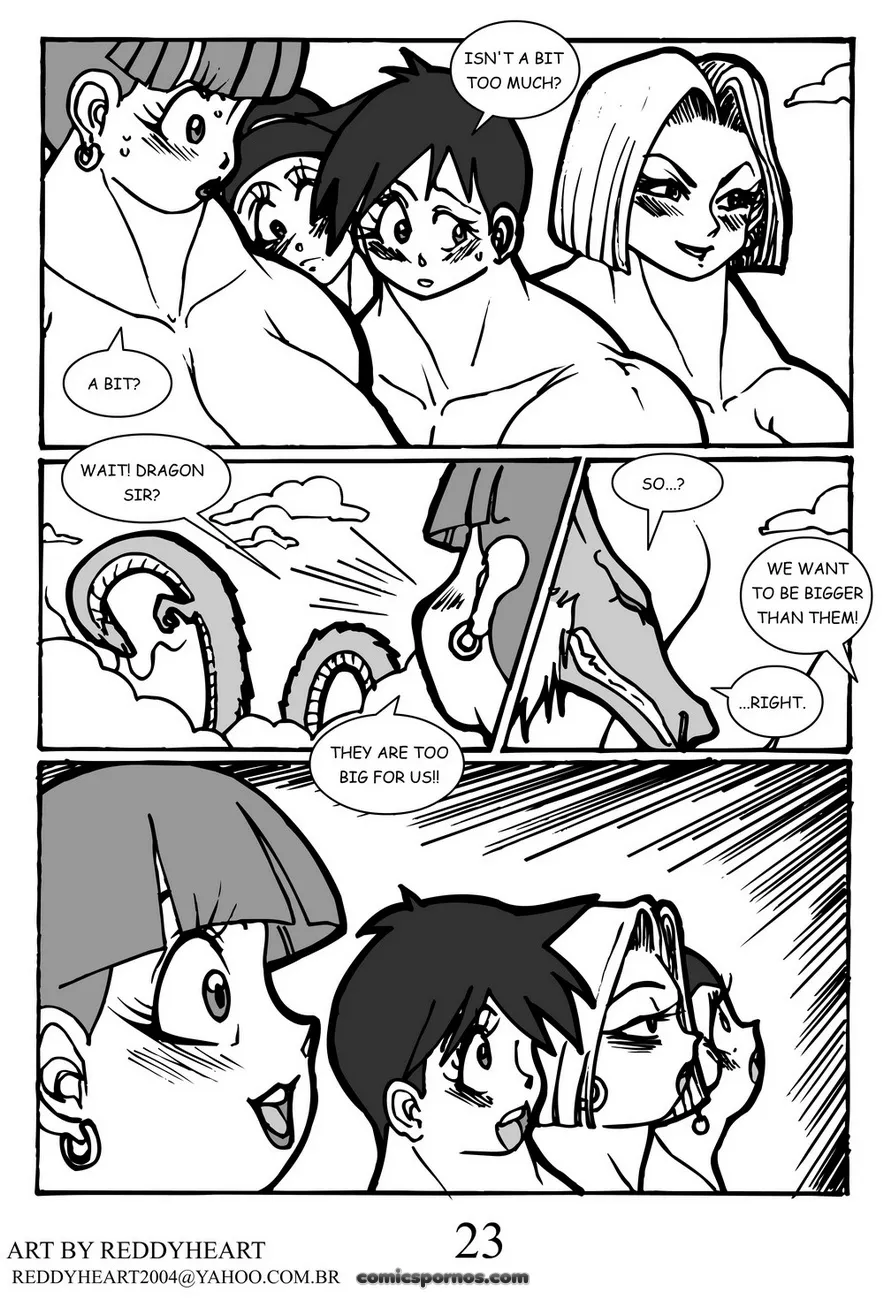 Dragon Ball Z Erotic Parody - Page 23