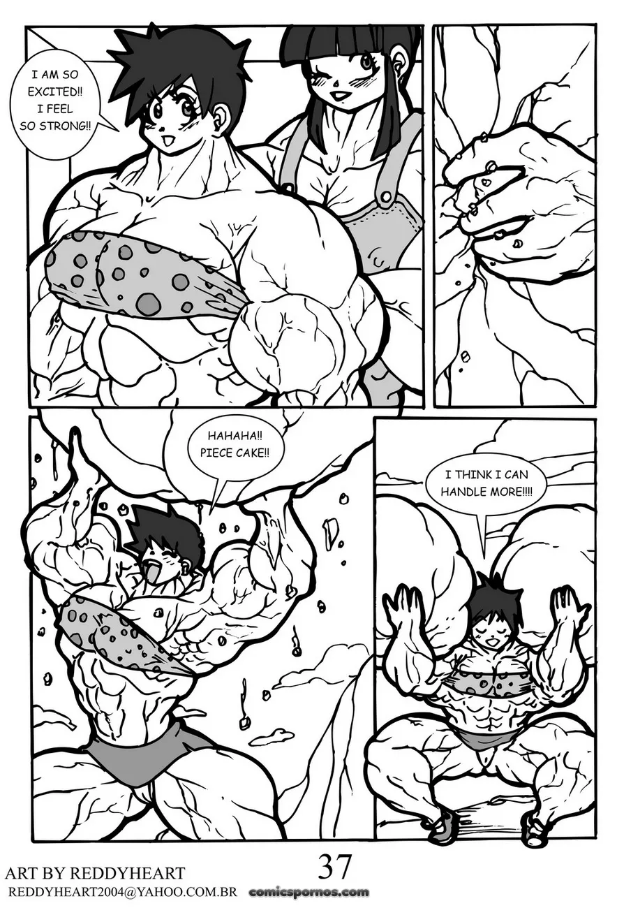 Dragon Ball Z Erotic Parody - Page 37
