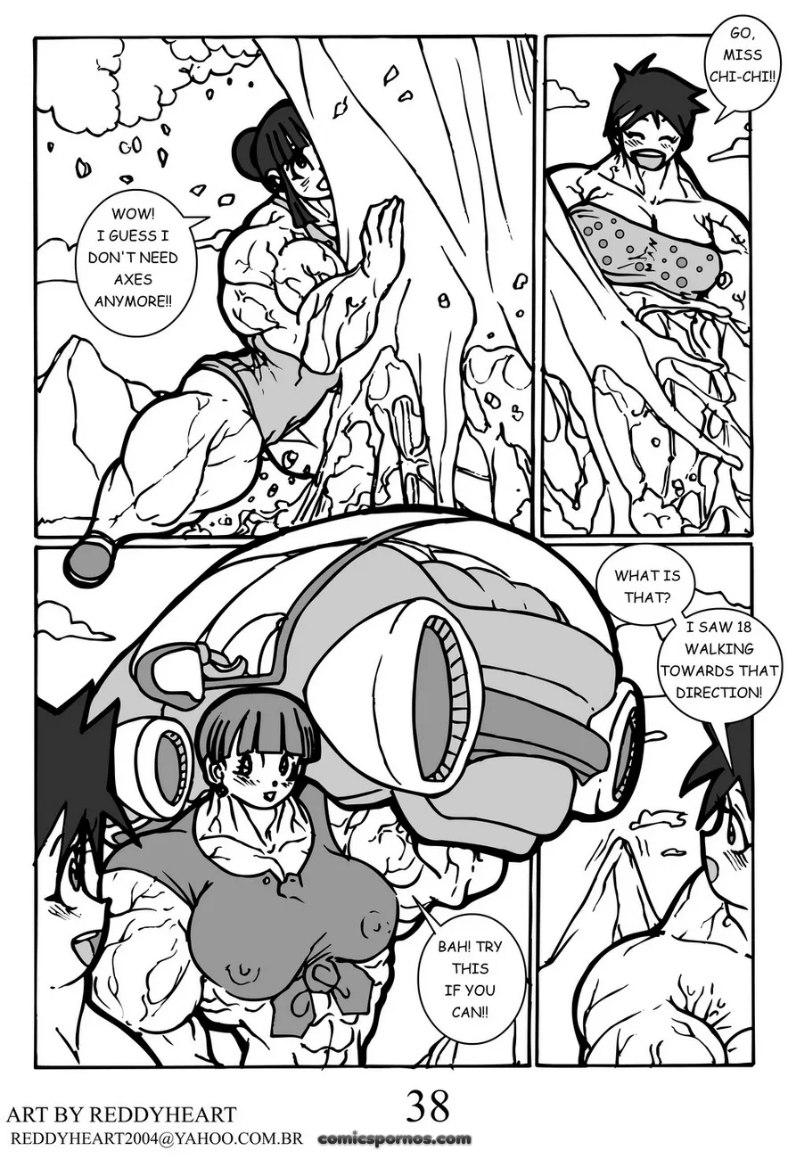 Dragon Ball Z Erotic Parody - Page 38