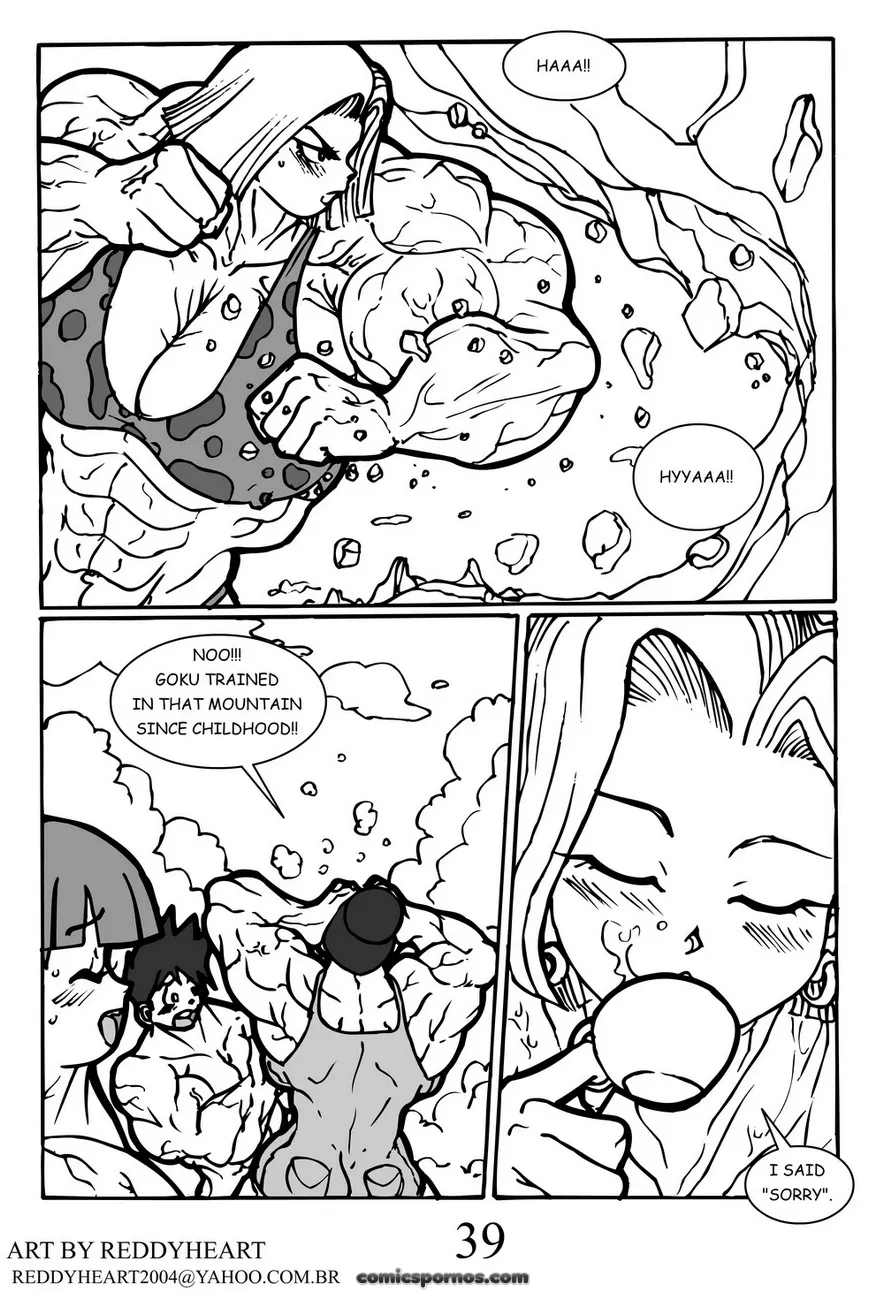 Dragon Ball Z Erotic Parody - Page 39