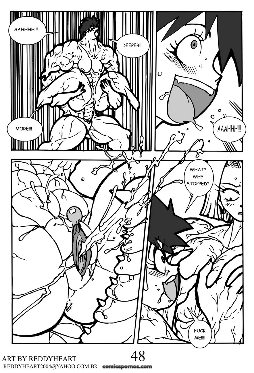 Dragon Ball Z Erotic Parody - Page 48