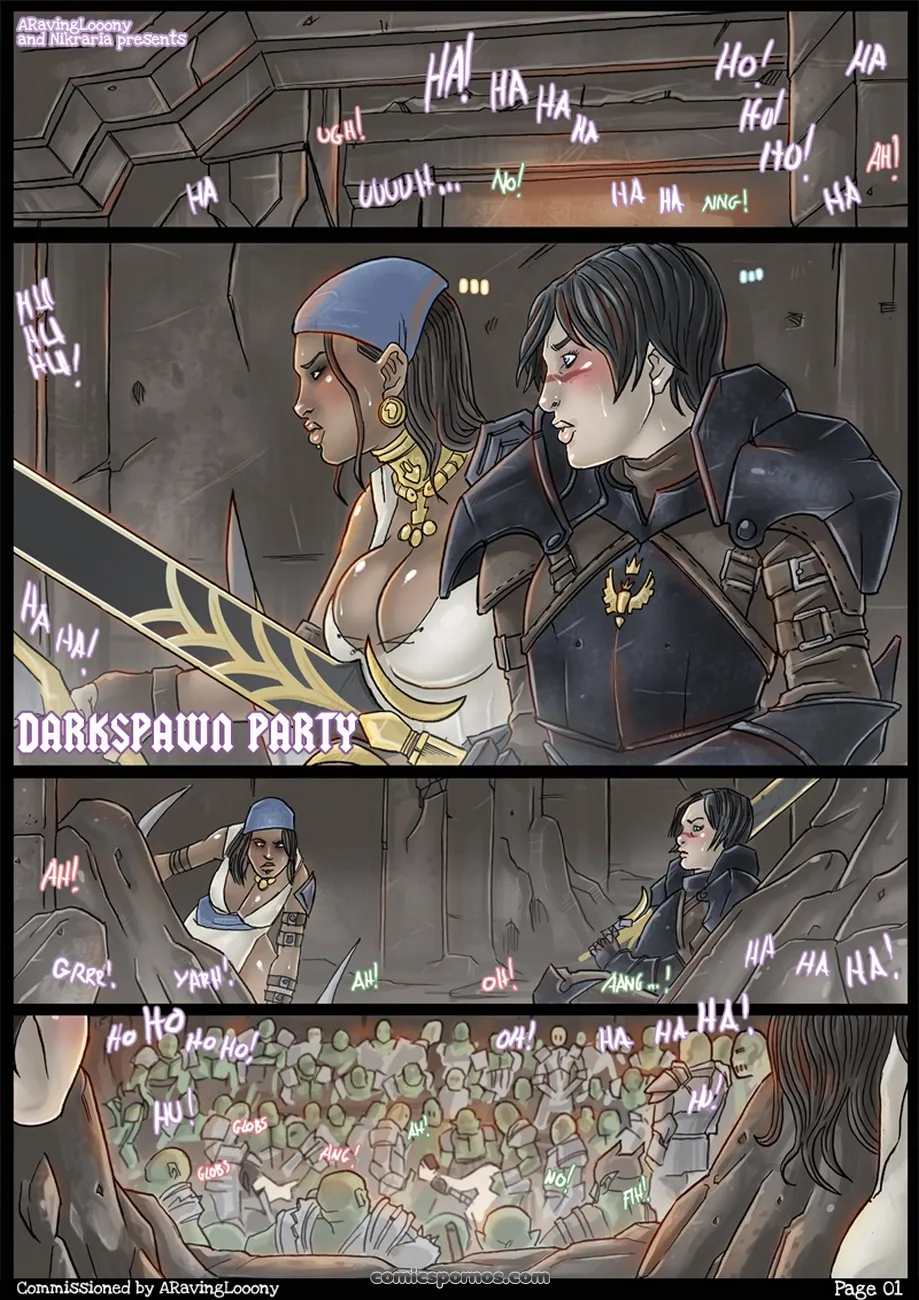 Monster Girls Gone Wild: Darkspawn Party - Page 2