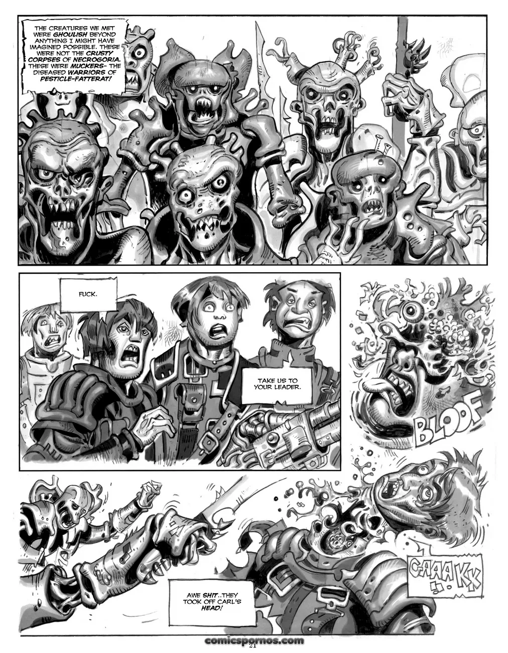 Deanna of the Dead: Zombie Night 2 - Page 19
