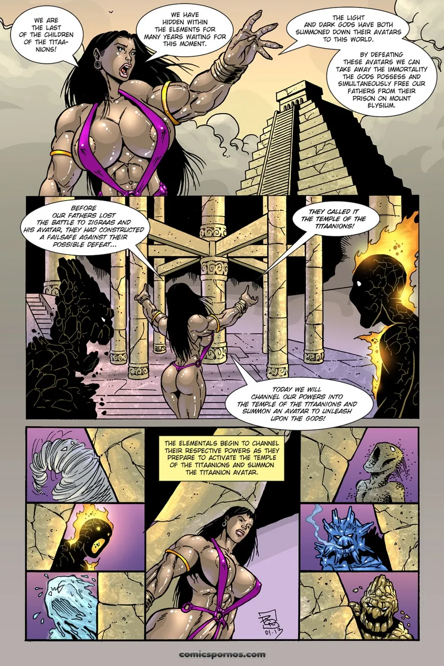 Dark Gods: The Summoning - Erotic Horror Comic - Page 27