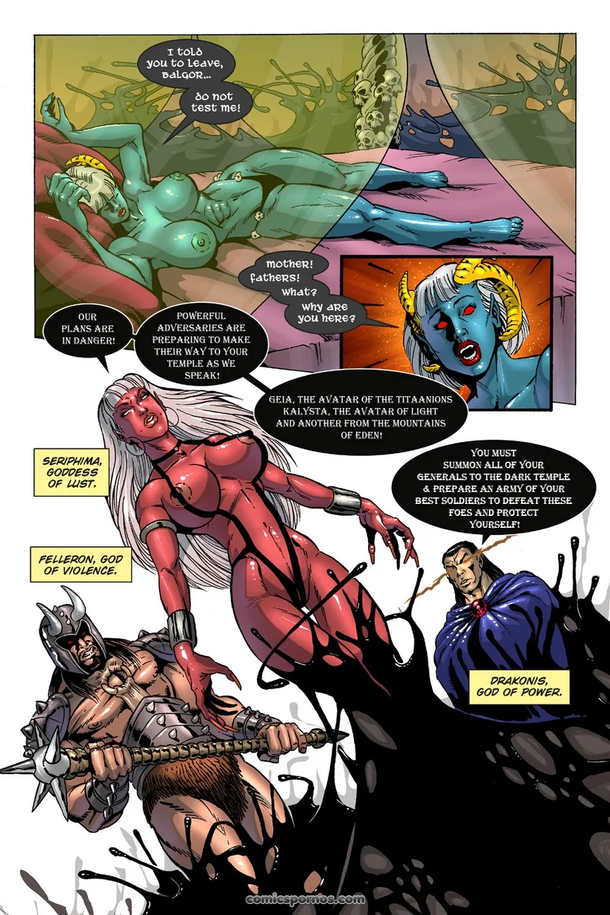 Dark Gods: Reckoning - Erotic Horror Comic - Page 5