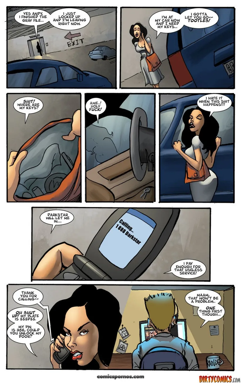 Sci-Fi Erotic Comic: Dark Star's Secrets - Page 2