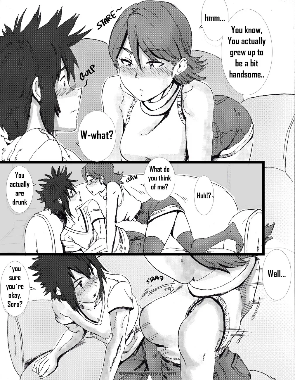 Sora's First Time: A Davis Conquest Begins - Page 11