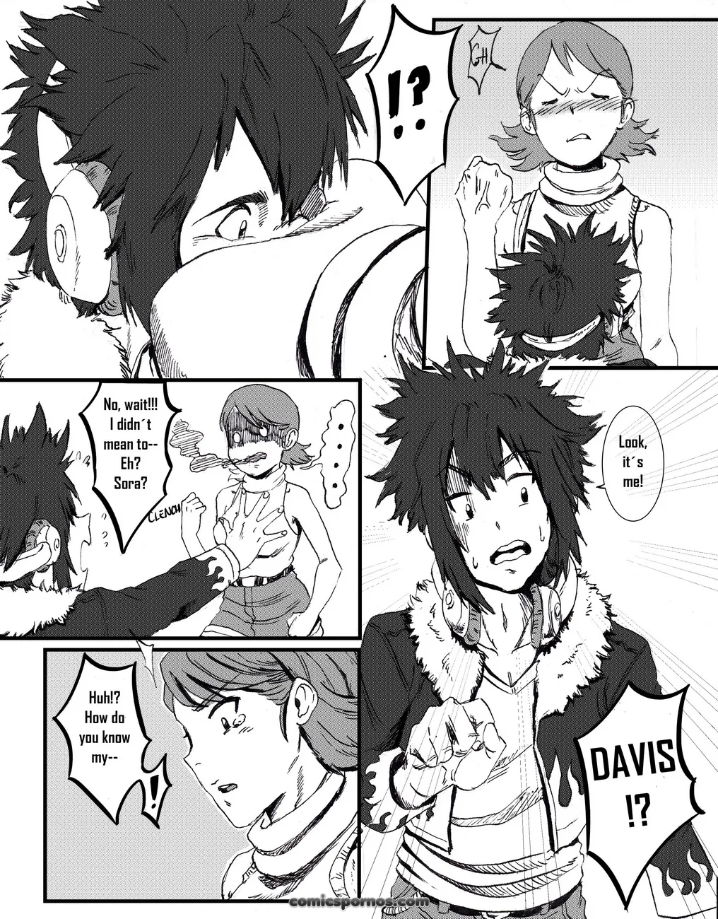 Sora's First Time: A Davis Conquest Begins - Page 4