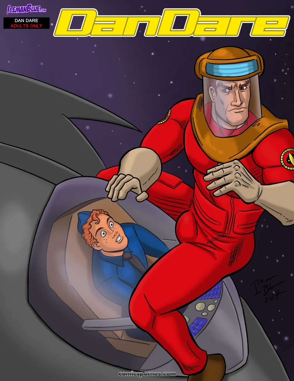 Dan Dare: Space Adventures! Sci-Fi Comic - Page 1