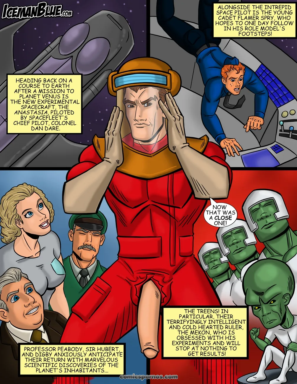Dan Dare: Space Adventures! Sci-Fi Comic - Page 2