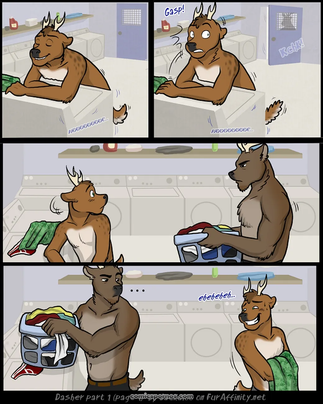 Dasher: A Reindeer's Naughty Christmas - Page 2