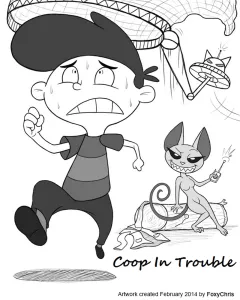 Coop In Trouble - Page 1