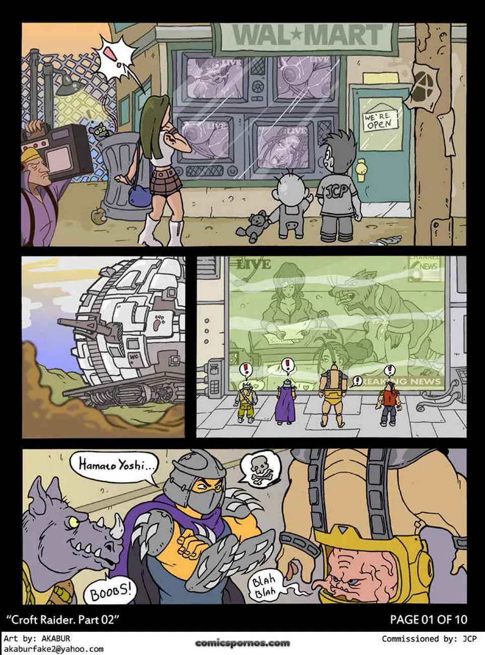 Lust Raider: Croft's Secret Tomb - Page 2
