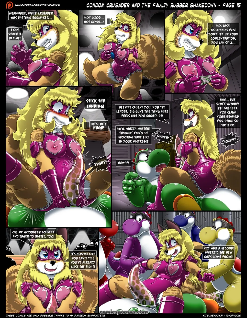 Condom Crusader: Faulty Protection! - Page 16