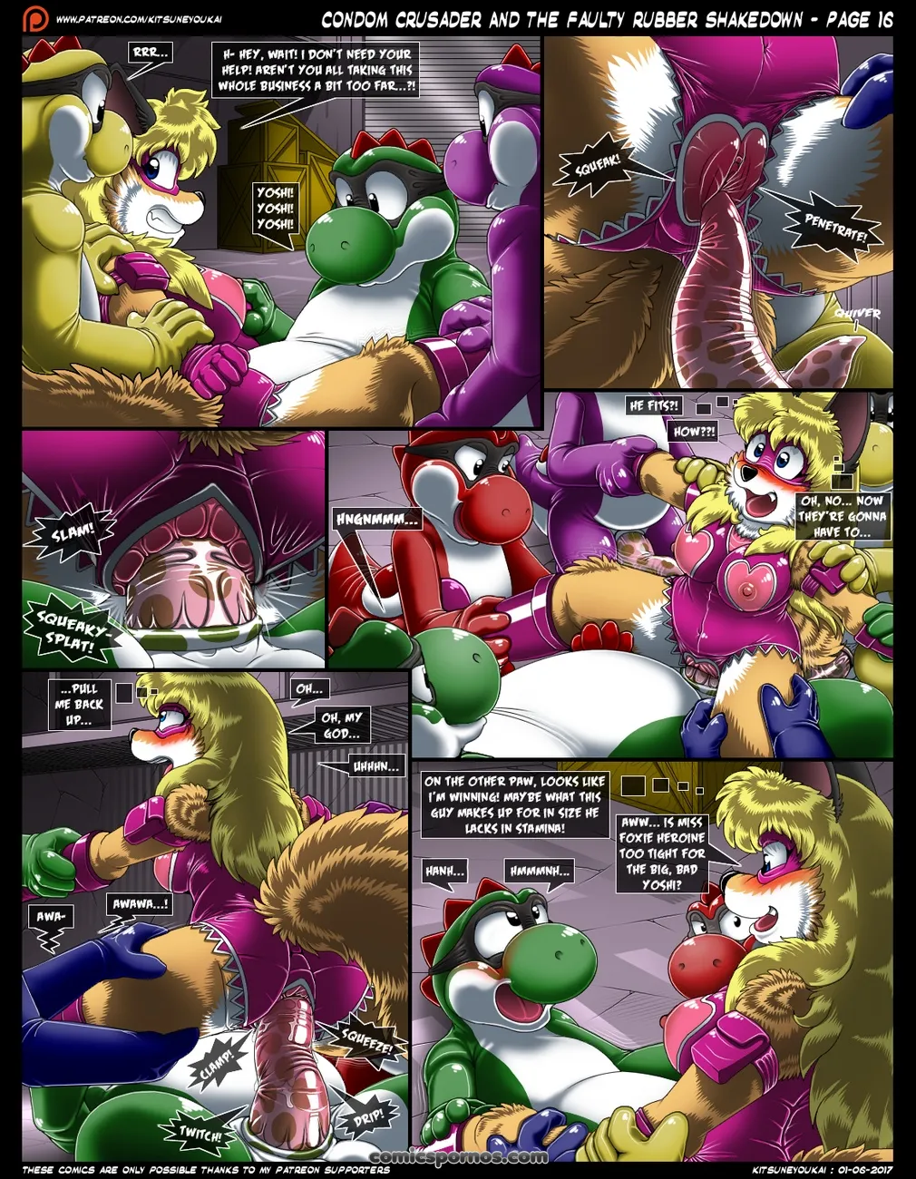 Condom Crusader: Faulty Protection! - Page 17