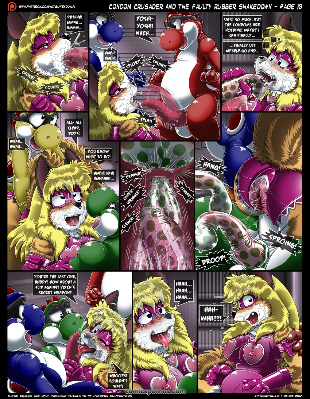 Condom Crusader: Faulty Protection! - Page 20