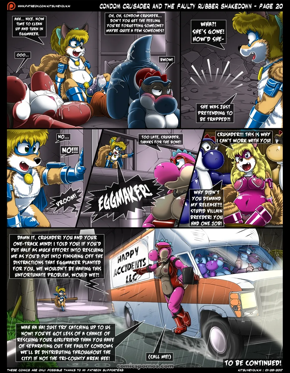 Condom Crusader: Faulty Protection! - Page 21