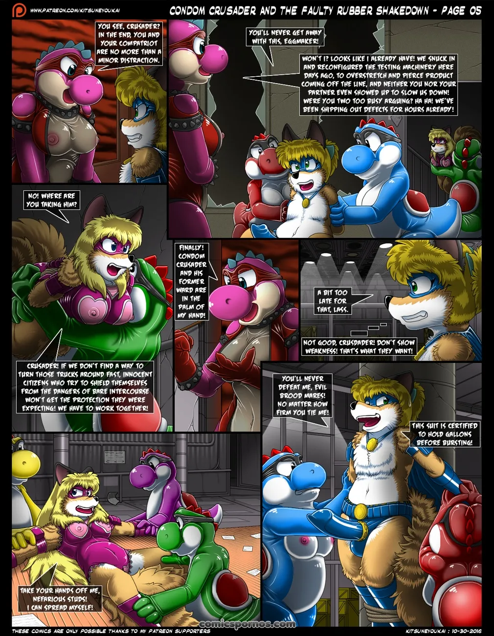 Condom Crusader: Faulty Protection! - Page 6
