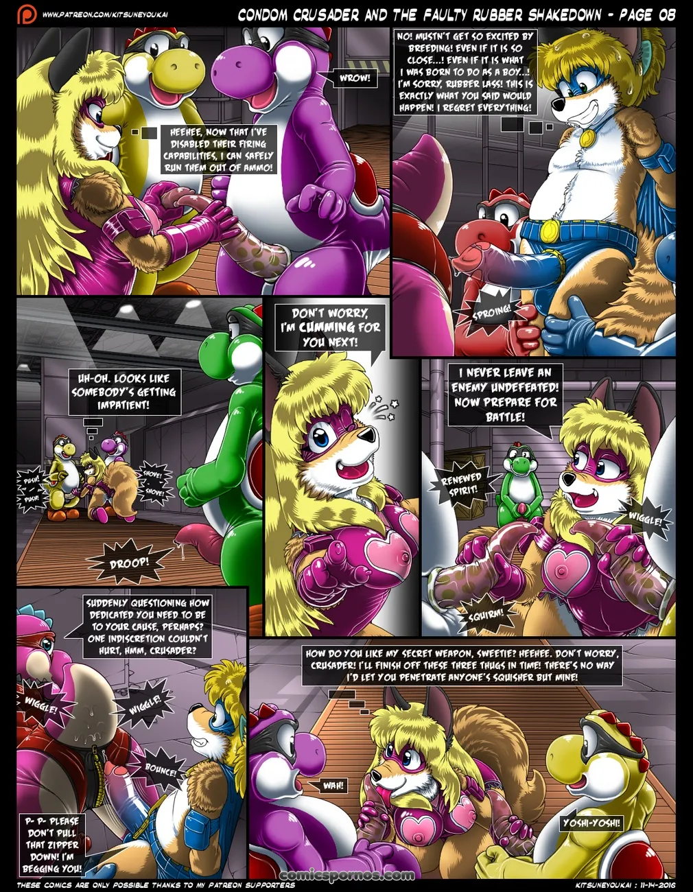 Condom Crusader: Faulty Protection! - Page 9