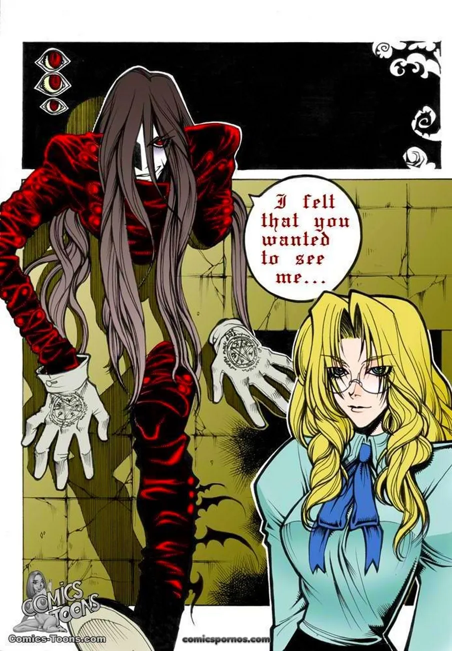 Alucard & Integra: Crimson Lust (Hellsing Adult Fanfic) - Page 3