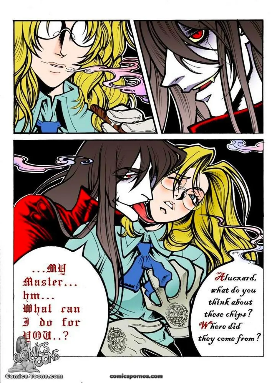 Alucard & Integra: Crimson Lust (Hellsing Adult Fanfic) - Page 4