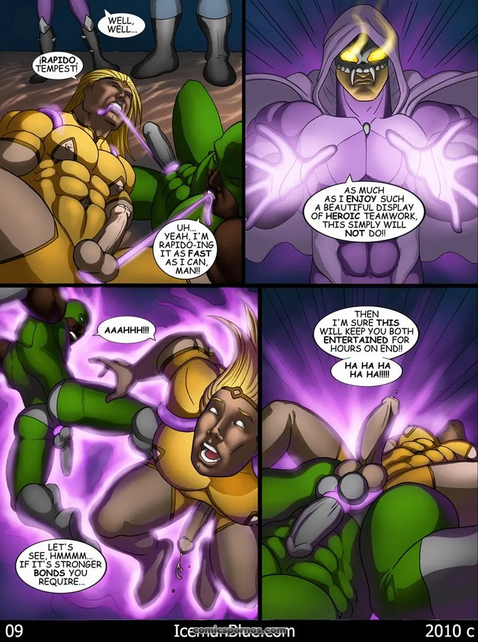 Cosmic Heroes: Genesis of Power - Page 10