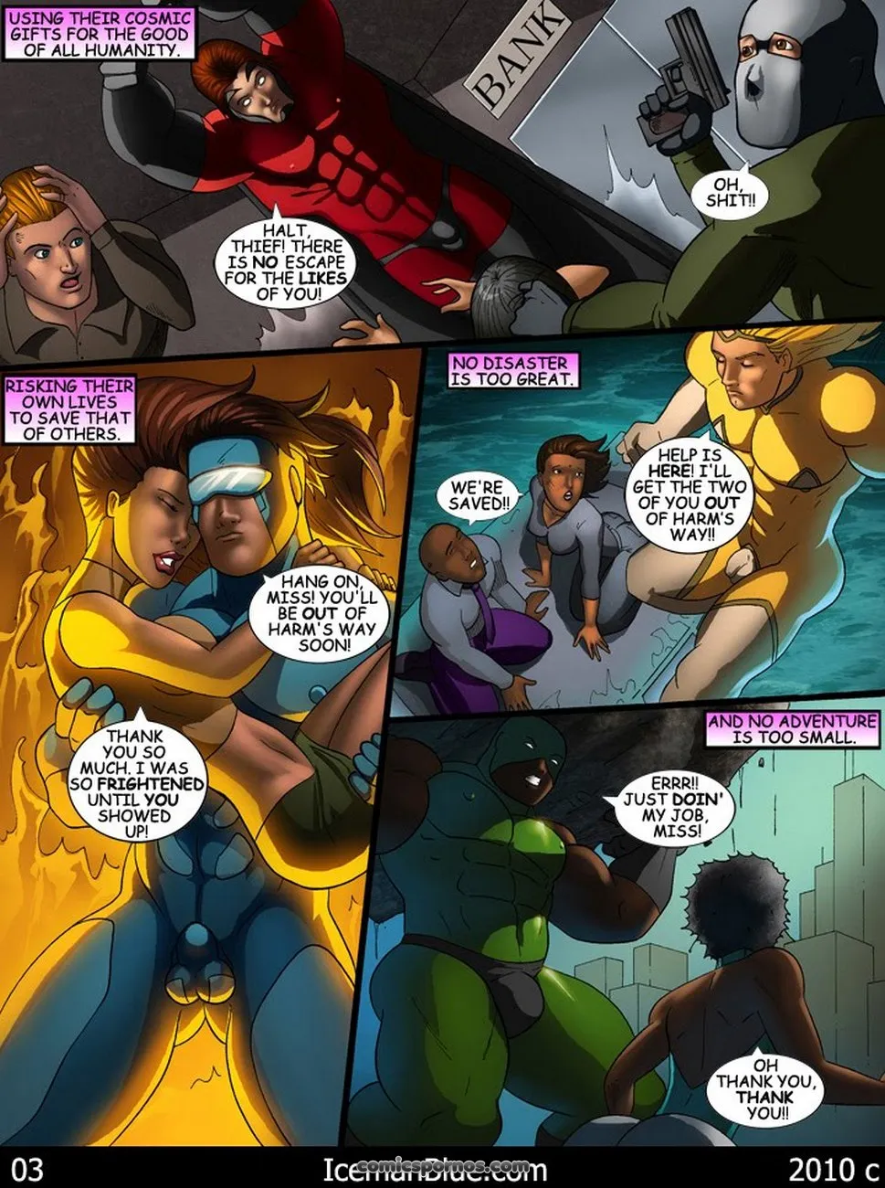 Cosmic Heroes: Genesis of Power - Page 4