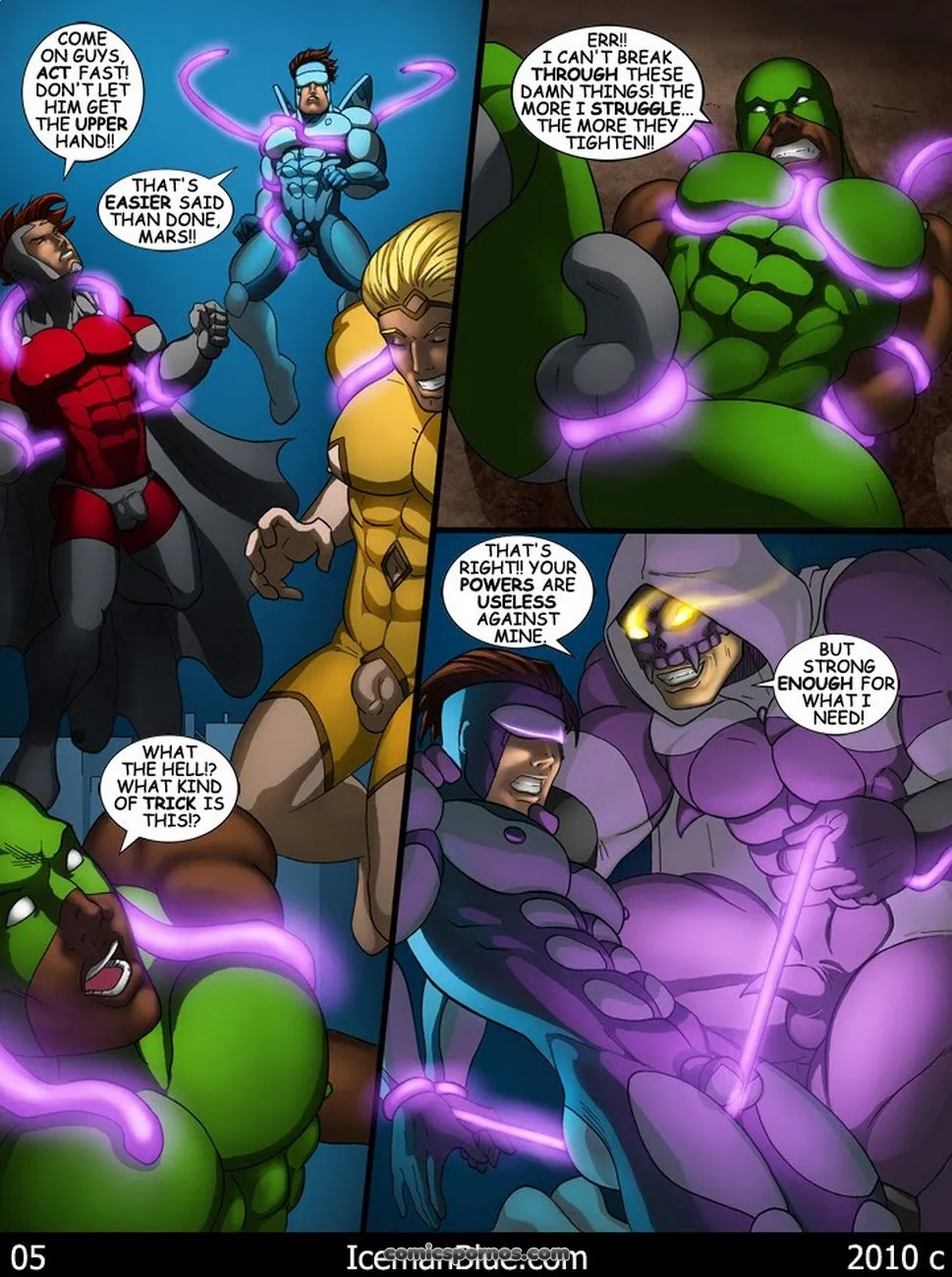 Cosmic Heroes: Genesis of Power - Page 6