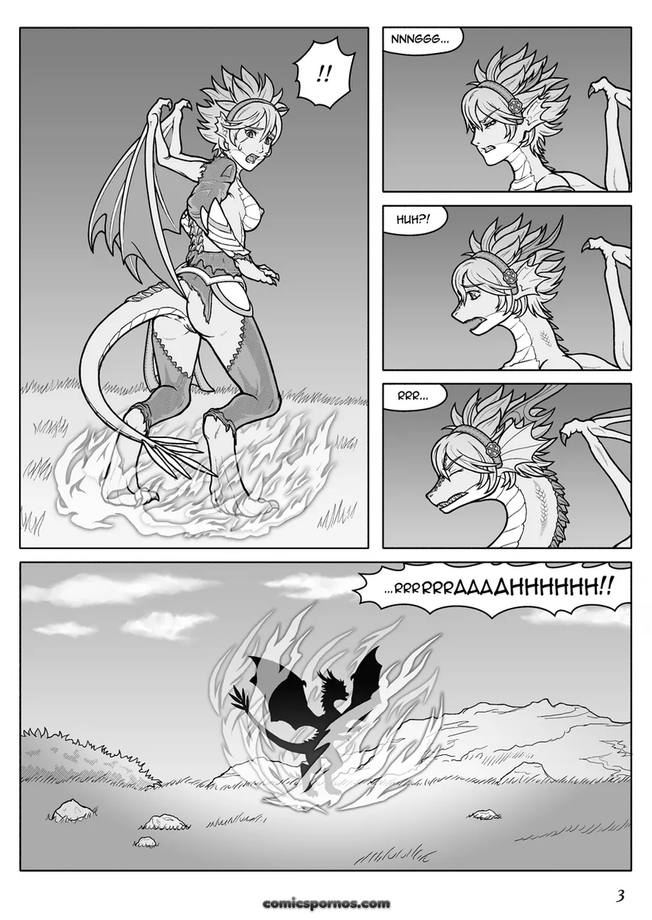 Dragon Transformation: Corrin's Sexy Shift - Page 4