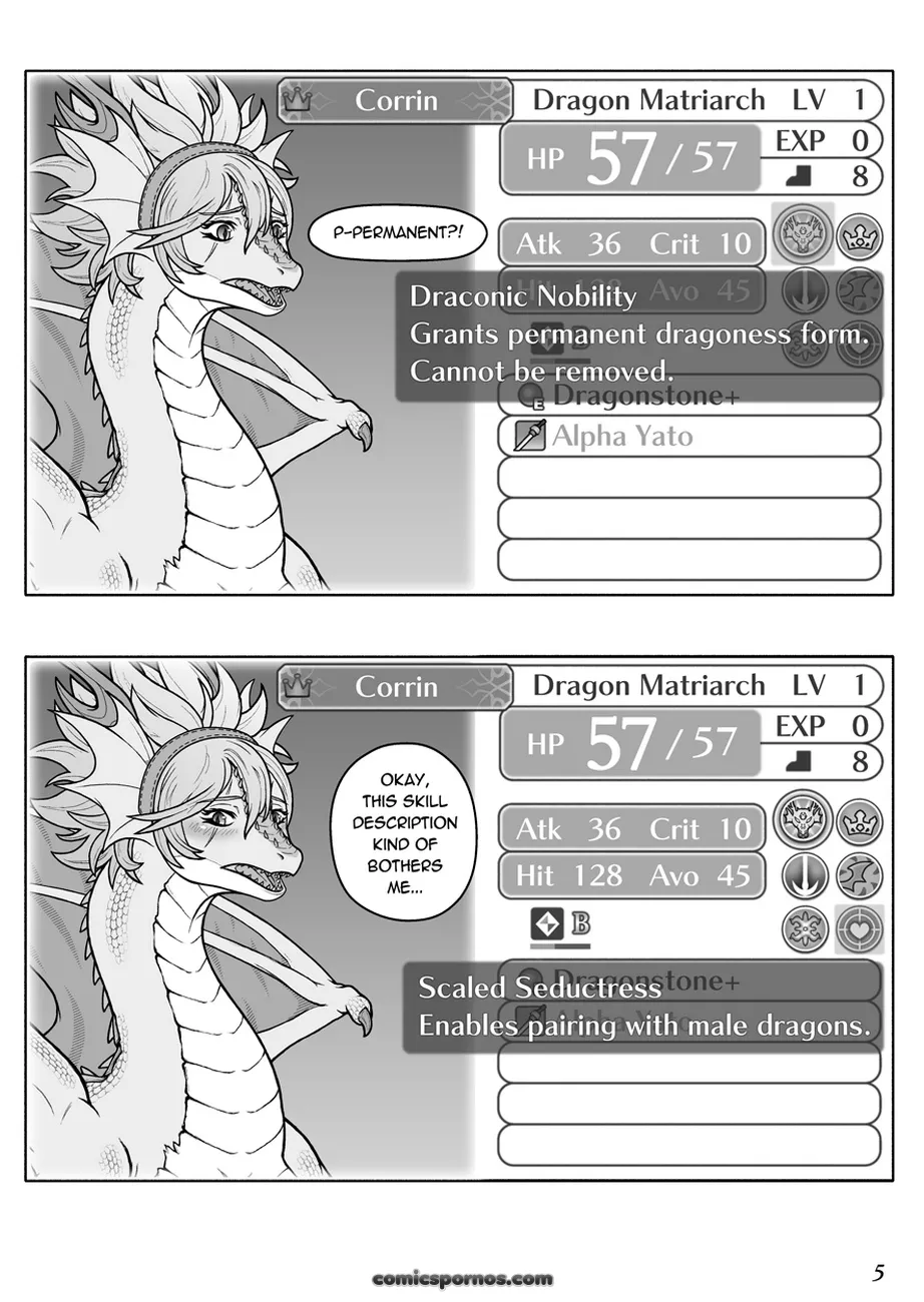 Dragon Transformation: Corrin's Sexy Shift - Page 6