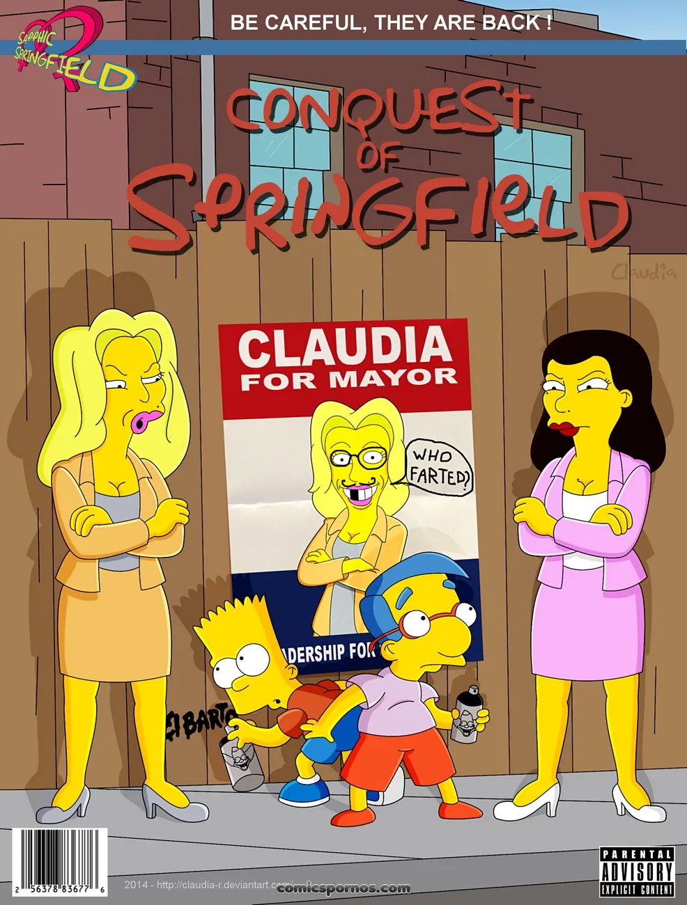 Springfield Sexcapades: A Parody Comic - Page 1