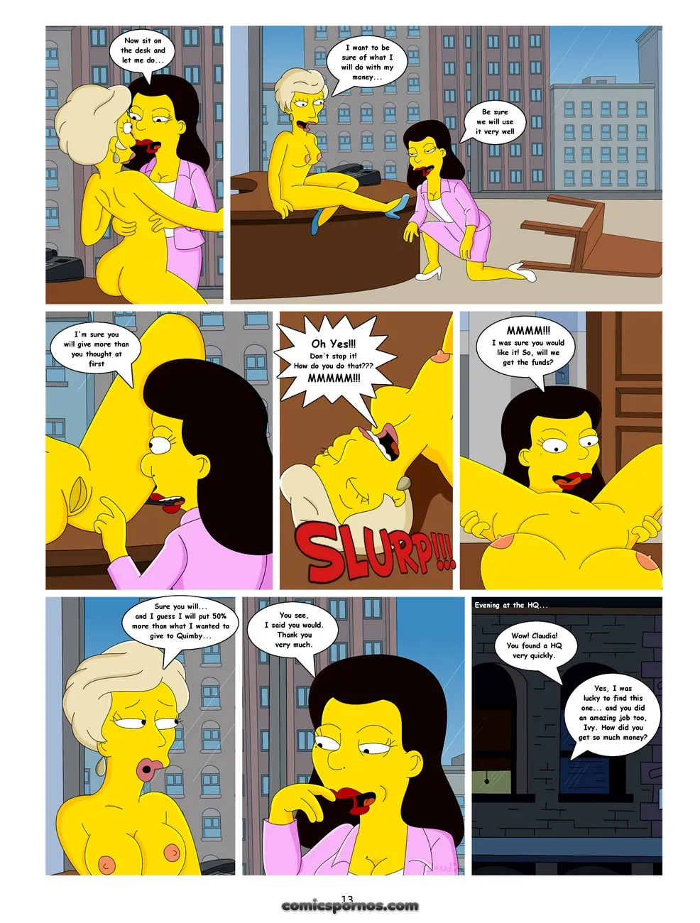 Springfield Sexcapades: A Parody Comic - Page 14