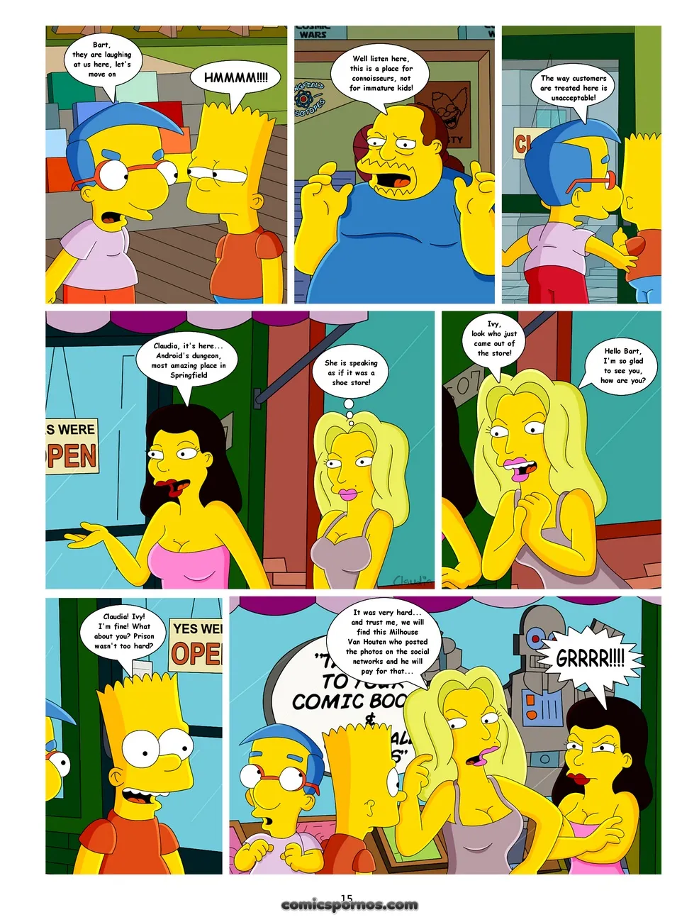 Springfield Sexcapades: A Parody Comic - Page 16
