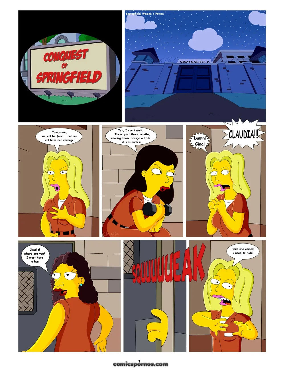 Springfield Sexcapades: A Parody Comic - Page 2