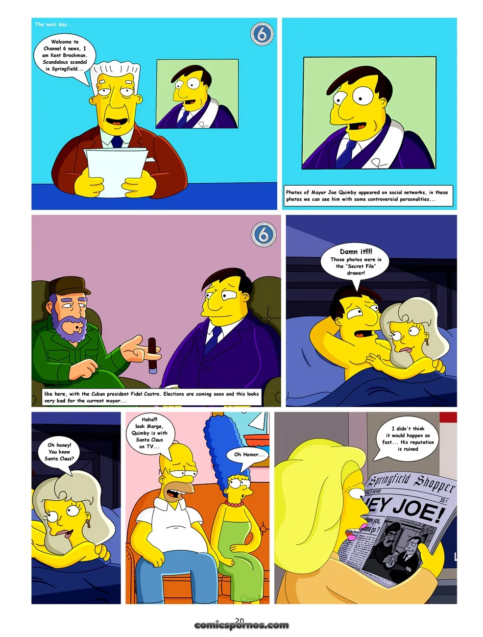 Springfield Sexcapades: A Parody Comic - Page 21