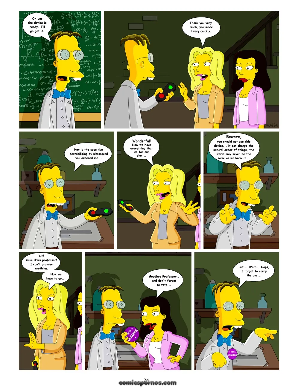Springfield Sexcapades: A Parody Comic - Page 25
