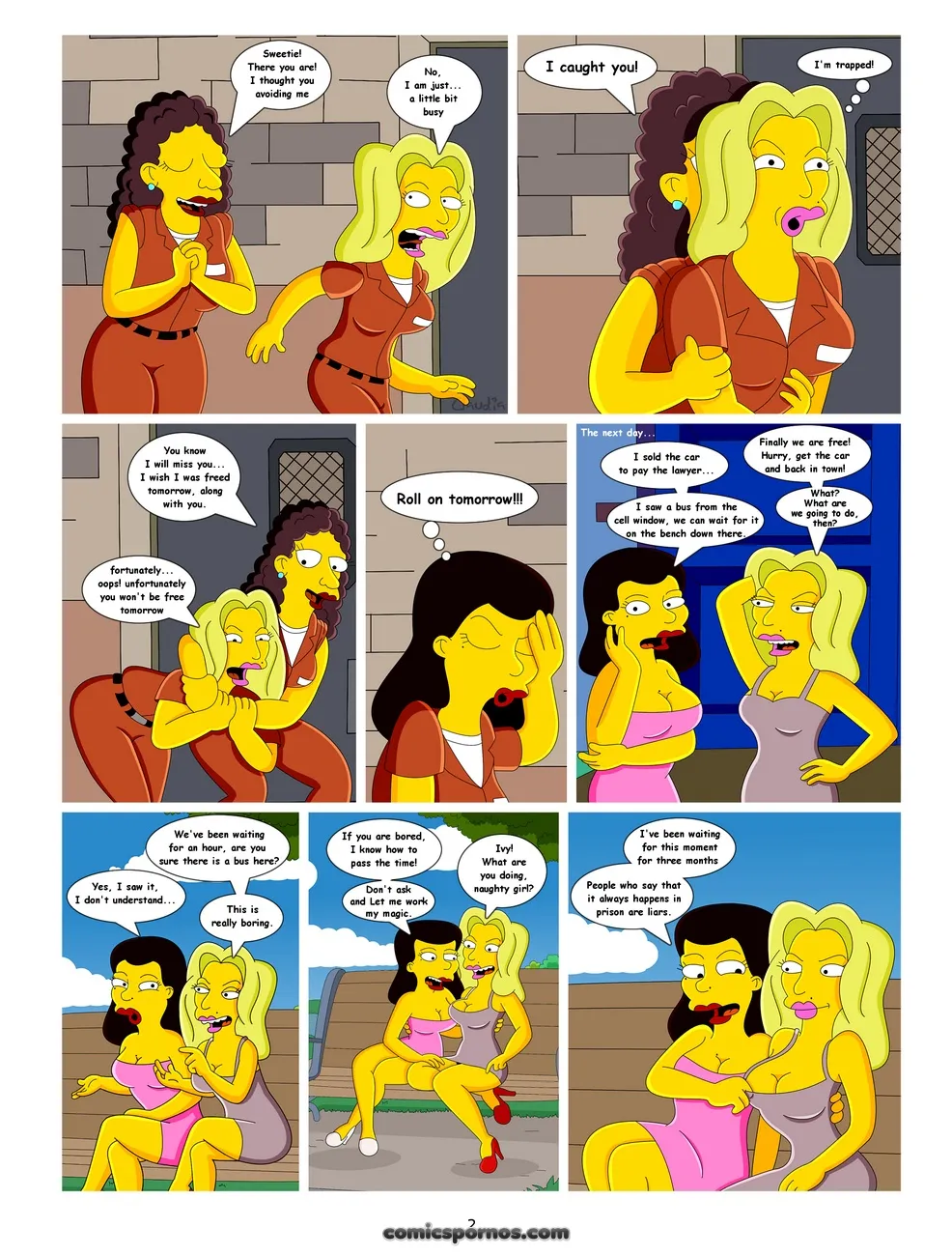 Springfield Sexcapades: A Parody Comic - Page 3