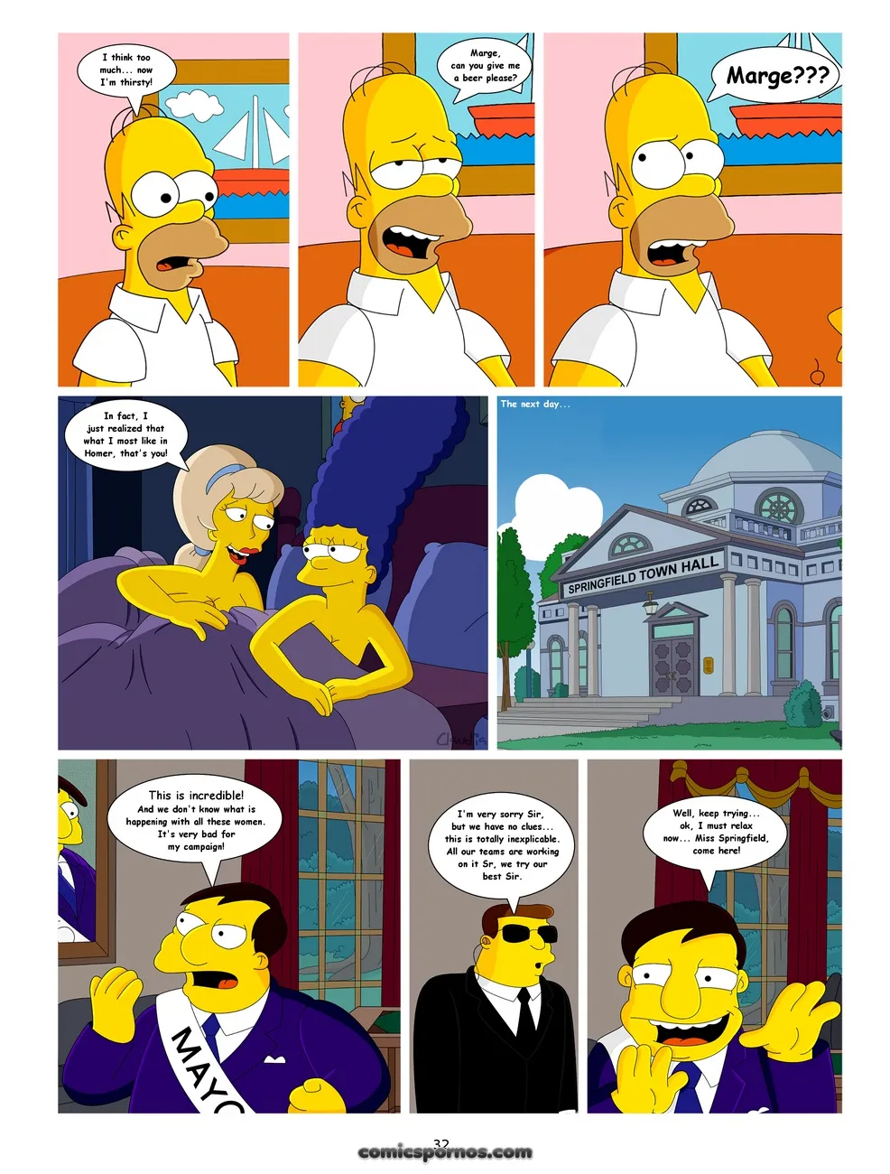 Springfield Sexcapades: A Parody Comic - Page 32