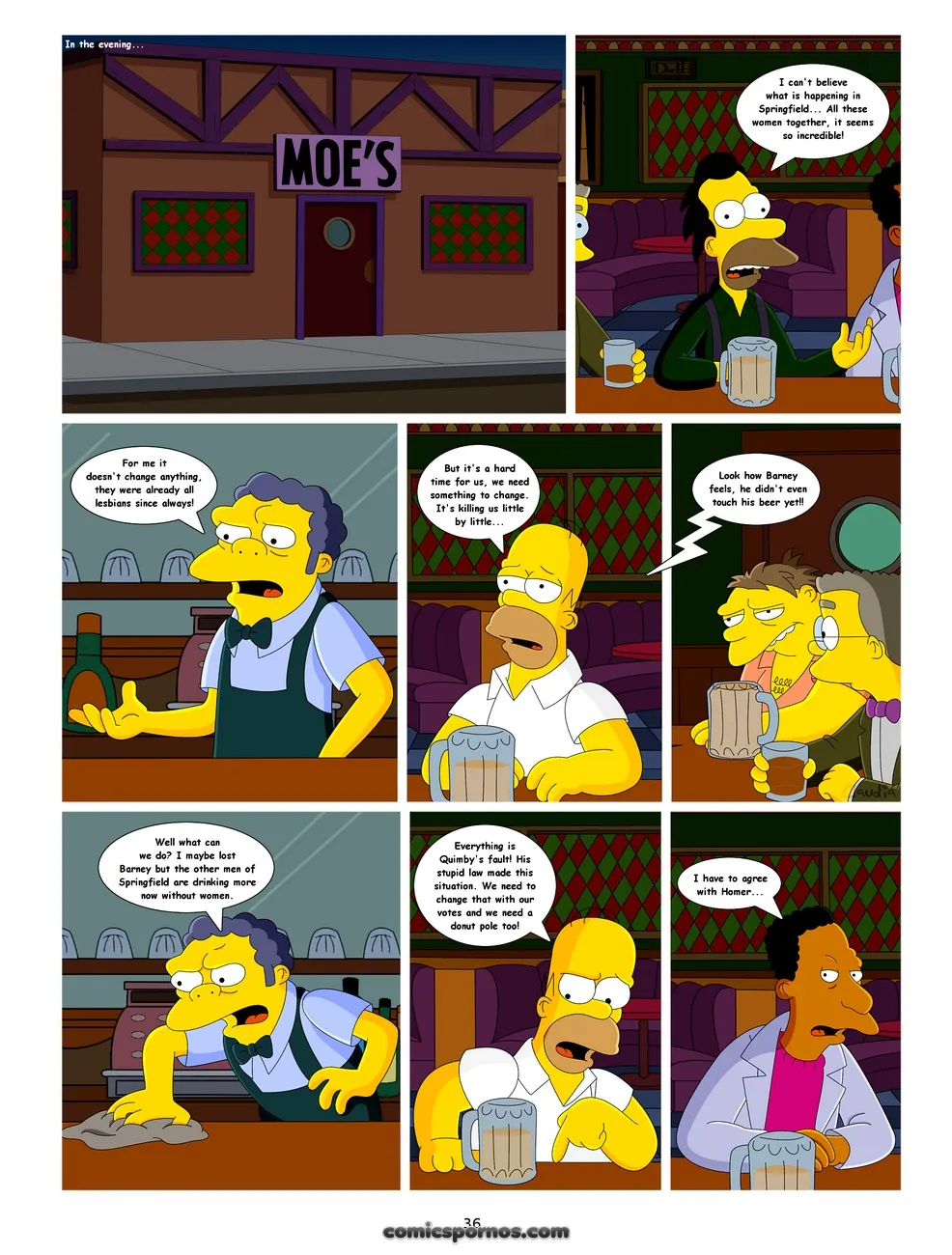Springfield Sexcapades: A Parody Comic - Page 36