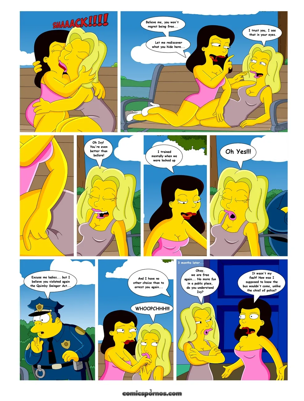 Springfield Sexcapades: A Parody Comic - Page 4