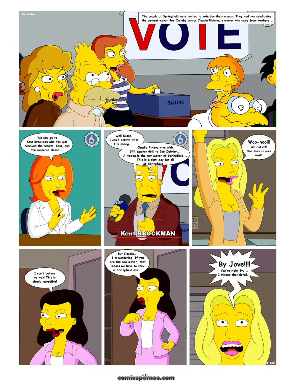 Springfield Sexcapades: A Parody Comic - Page 40
