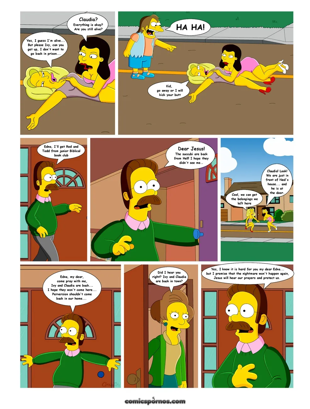 Springfield Sexcapades: A Parody Comic - Page 6