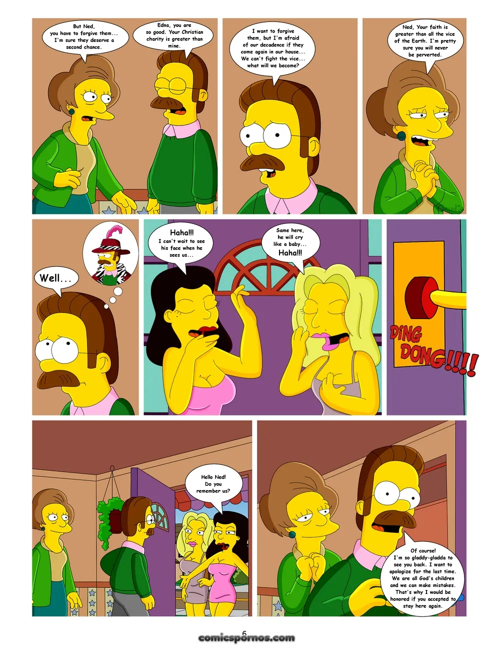 Springfield Sexcapades: A Parody Comic - Page 7