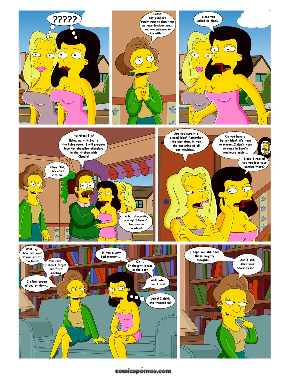 Springfield Sexcapades: A Parody Comic - Page 8