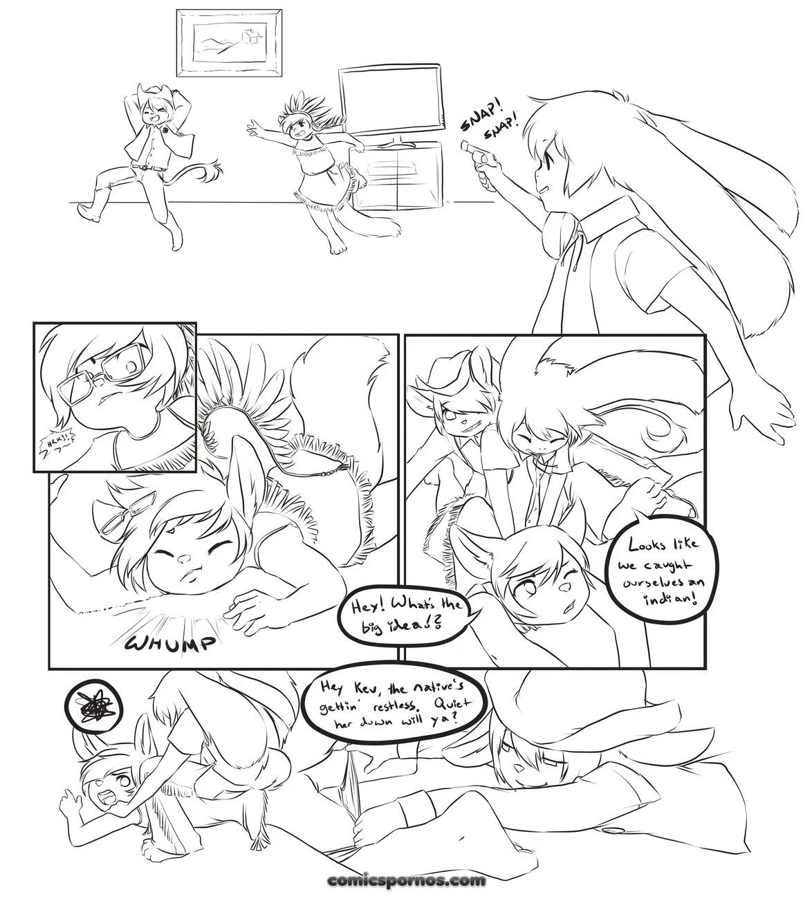 Wild West Lust: Cowboy & Native Tales - Page 3