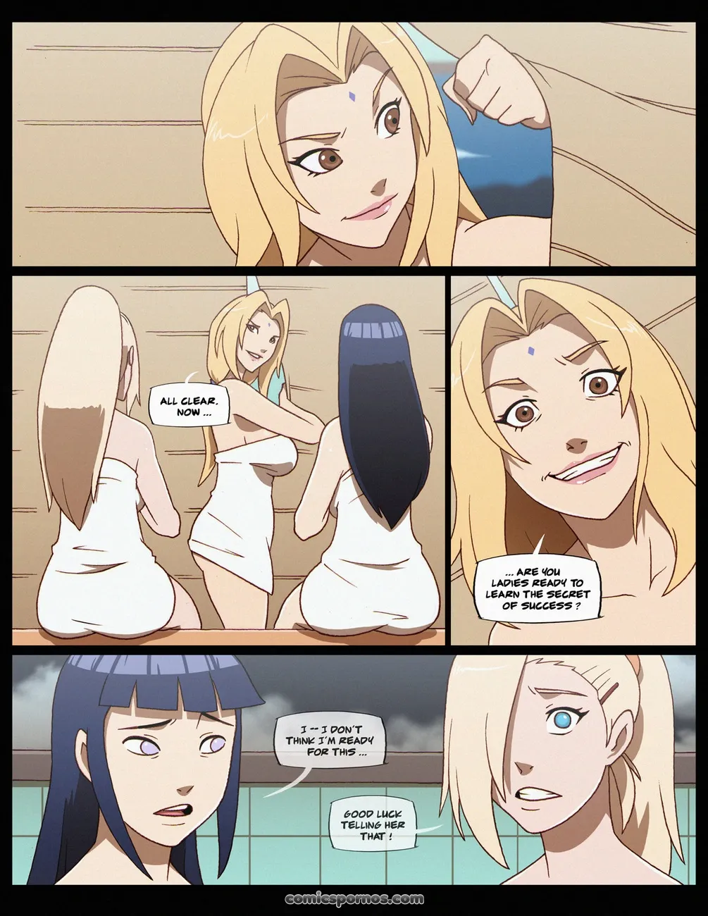 Busty Brawlers: Sexy Jiu-Jitsu Action - Page 1