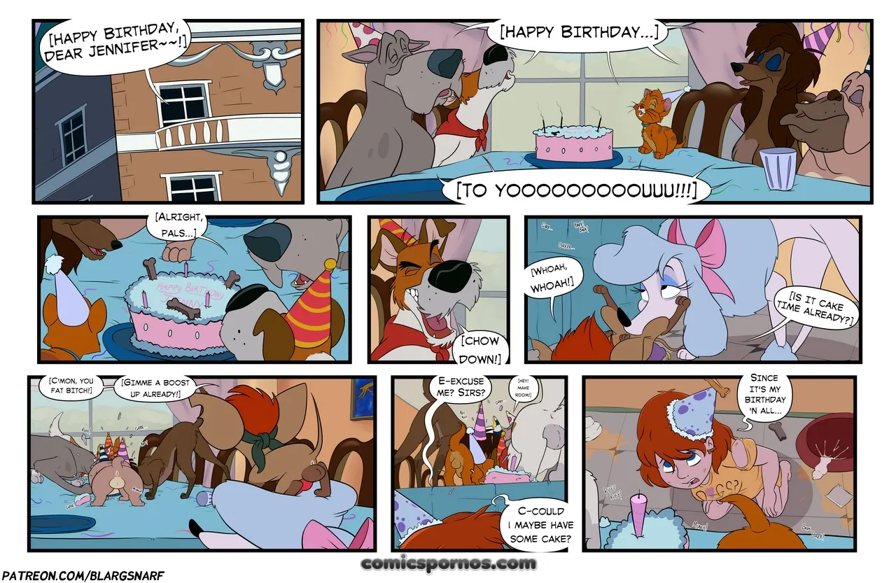 Birthday Surprise: Hot Adult Comic - Page 2