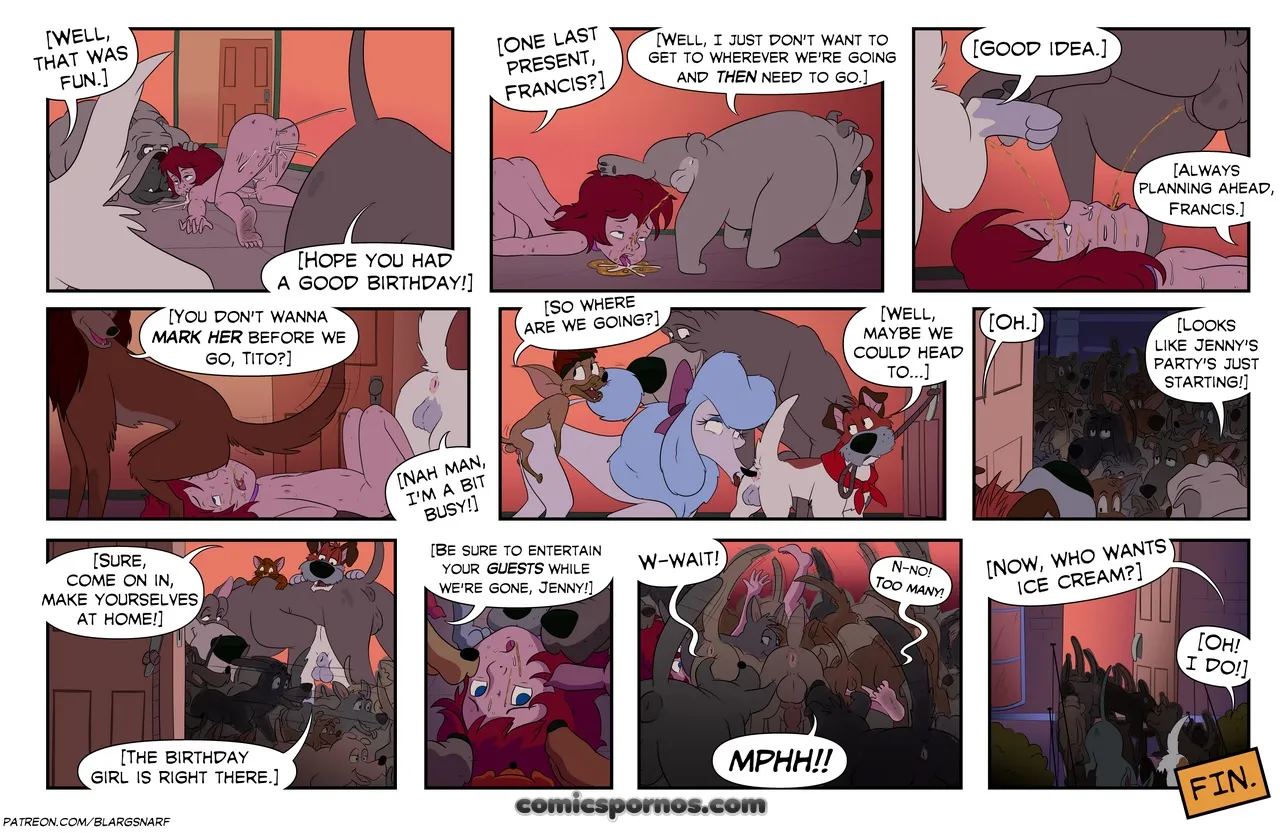 Birthday Surprise: Hot Adult Comic - Page 9
