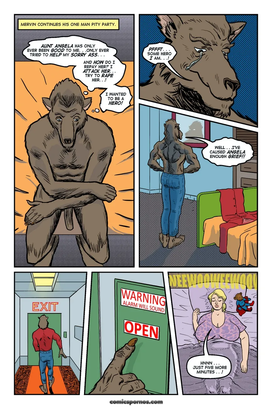 Blonde Bombshell vs. Mervin the Monster! - Page 19